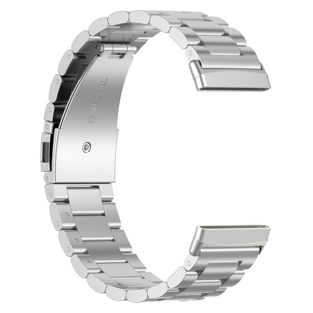 Bracelet en métal Fitbit Sense 2, argent