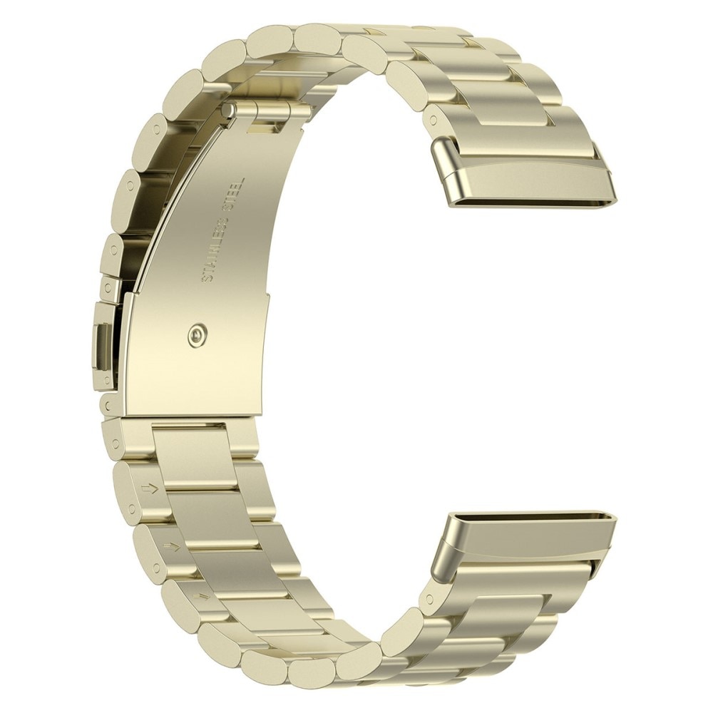 Bracelet en métal Fitbit Sense/Versa 3, Or