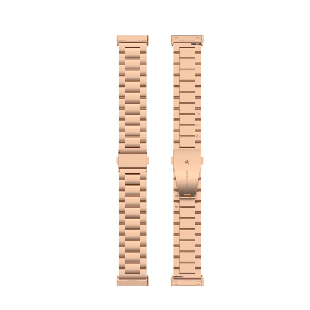 Bracelet en métal Fitbit Sense 2, or rose