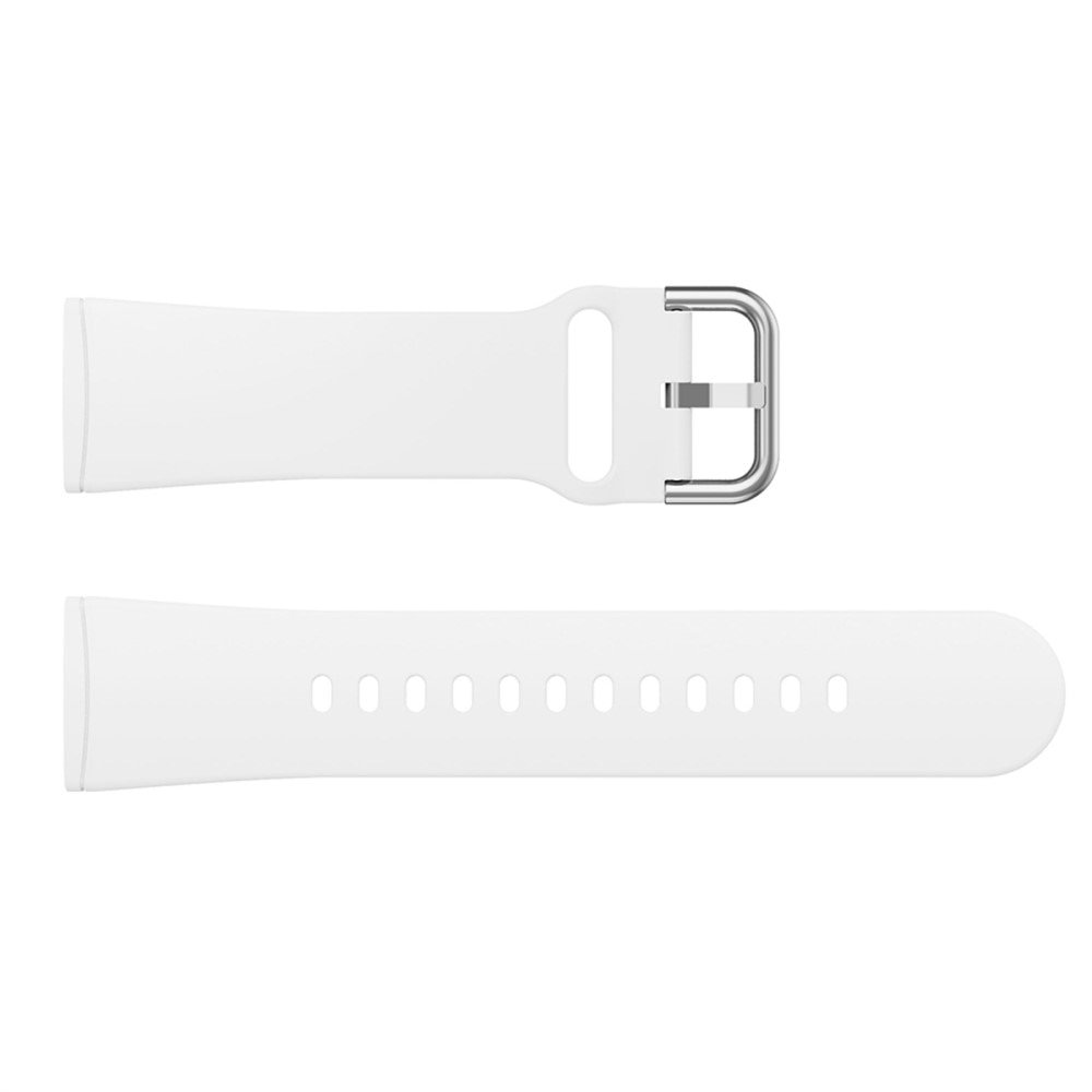 Bracelet en silicone pour Fitbit Versa 3, blanc
