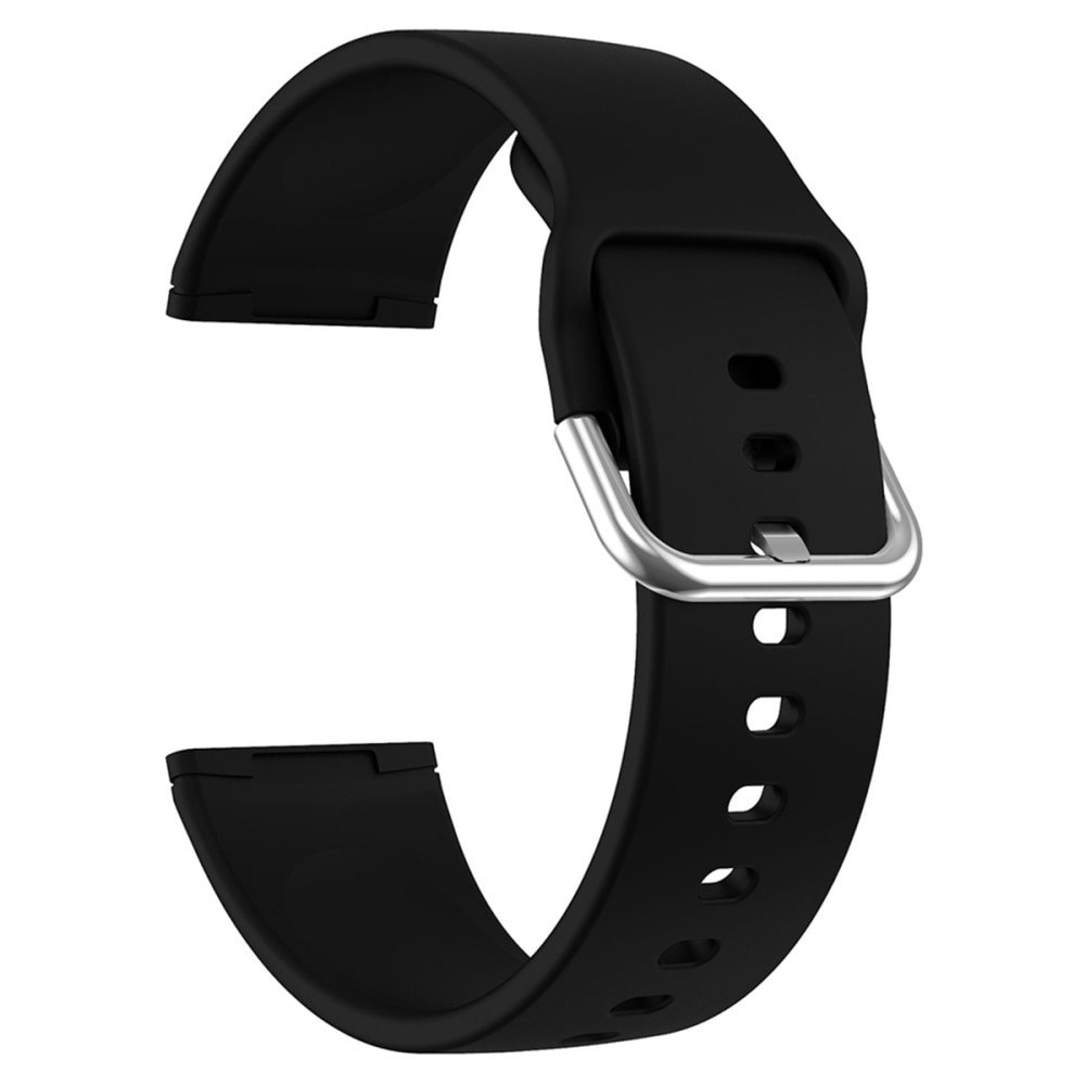 Bracelet en silicone pour Fitbit Sense 2, Noir