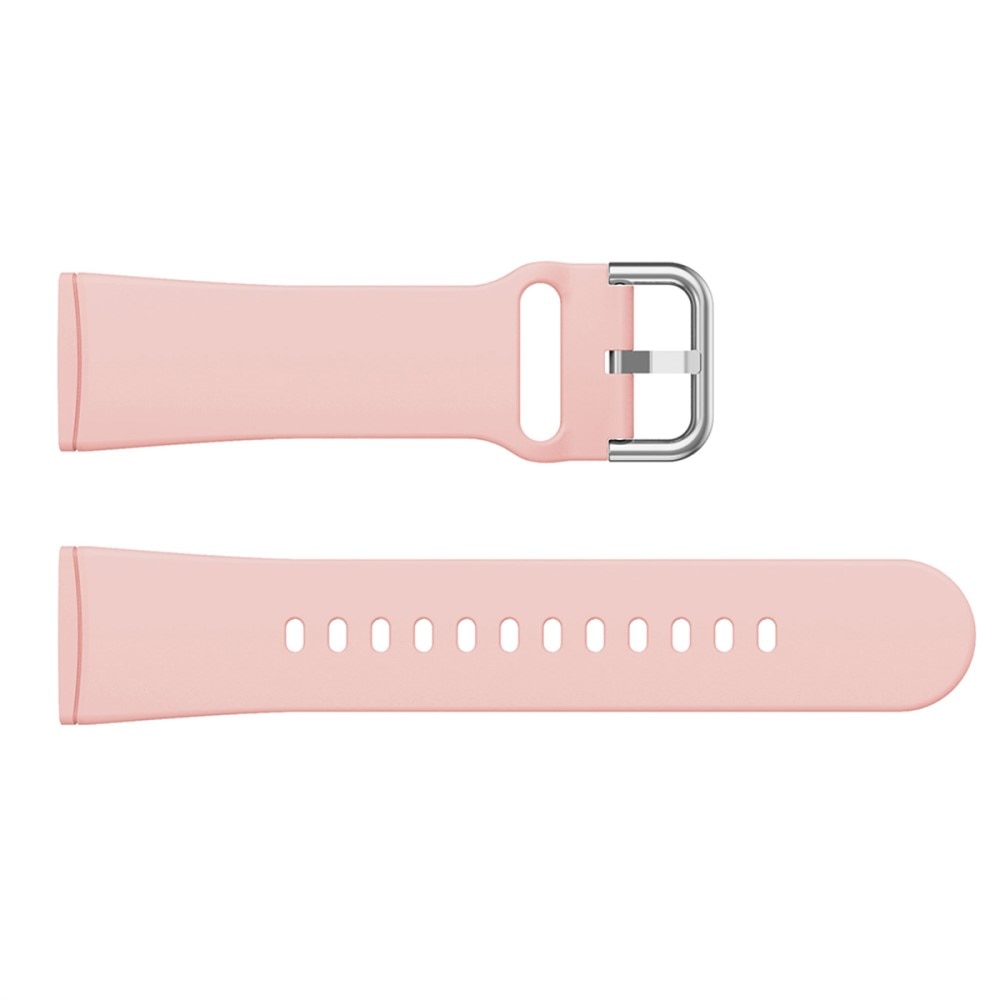 Bracelet en silicone pour Fitbit Versa 4, rose