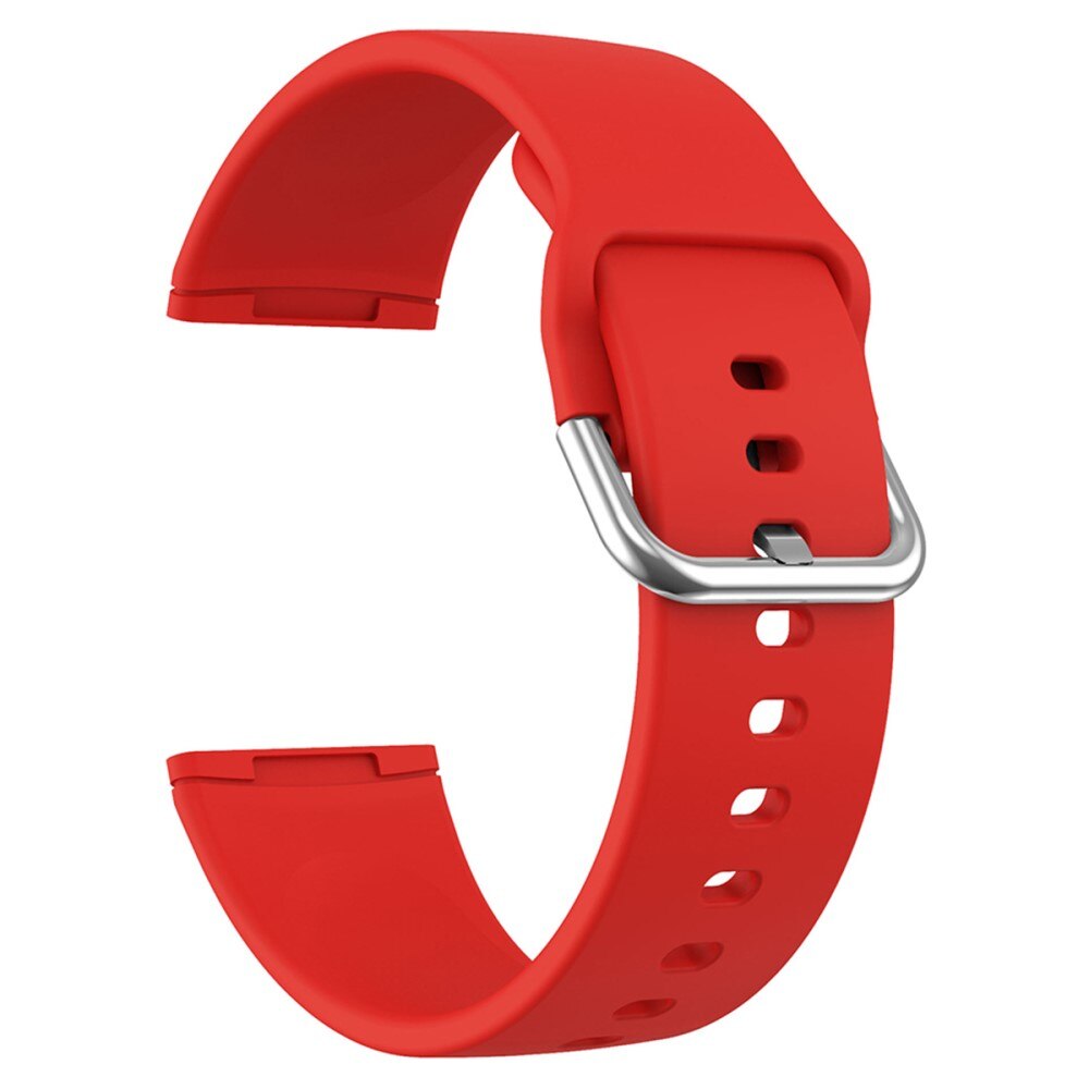 Bracelet en silicone pour Fitbit Versa 4, rouge