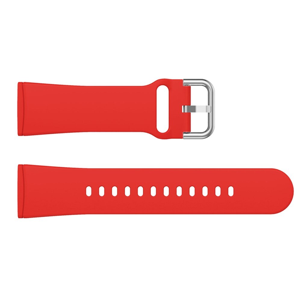 Bracelet en silicone pour Fitbit Versa 4, rouge