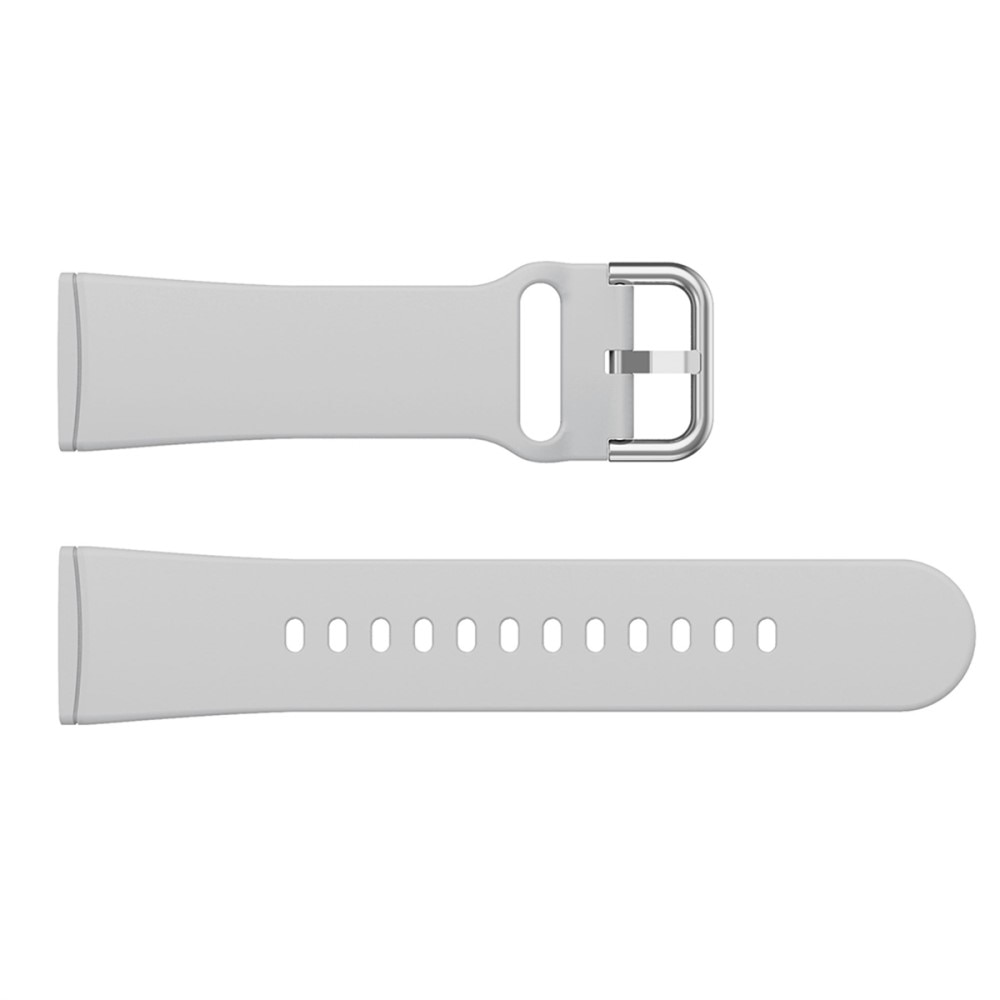 Bracelet en silicone pour Fitbit Versa 4, gris