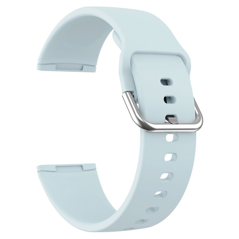 Bracelet en silicone pour Fitbit Versa 4, bleu