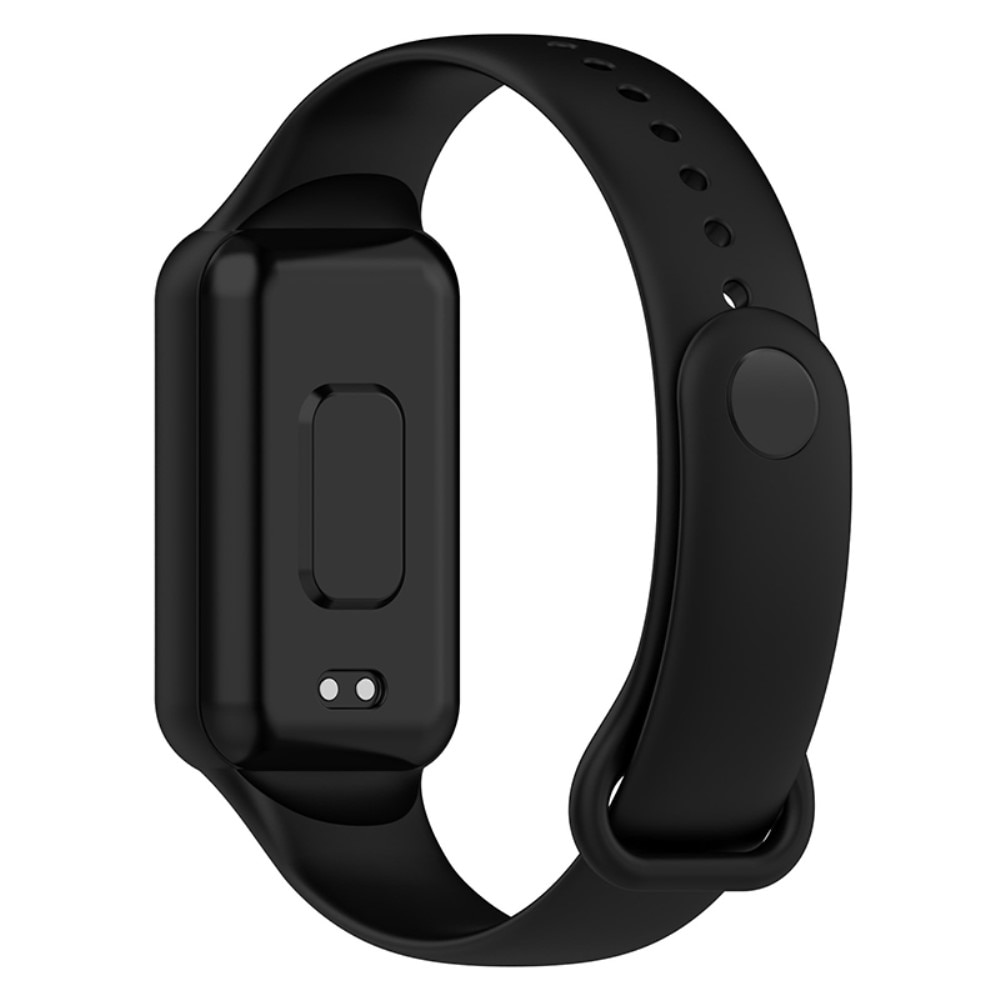 Bracelet en silicone pour Amazfit Band 7, noir