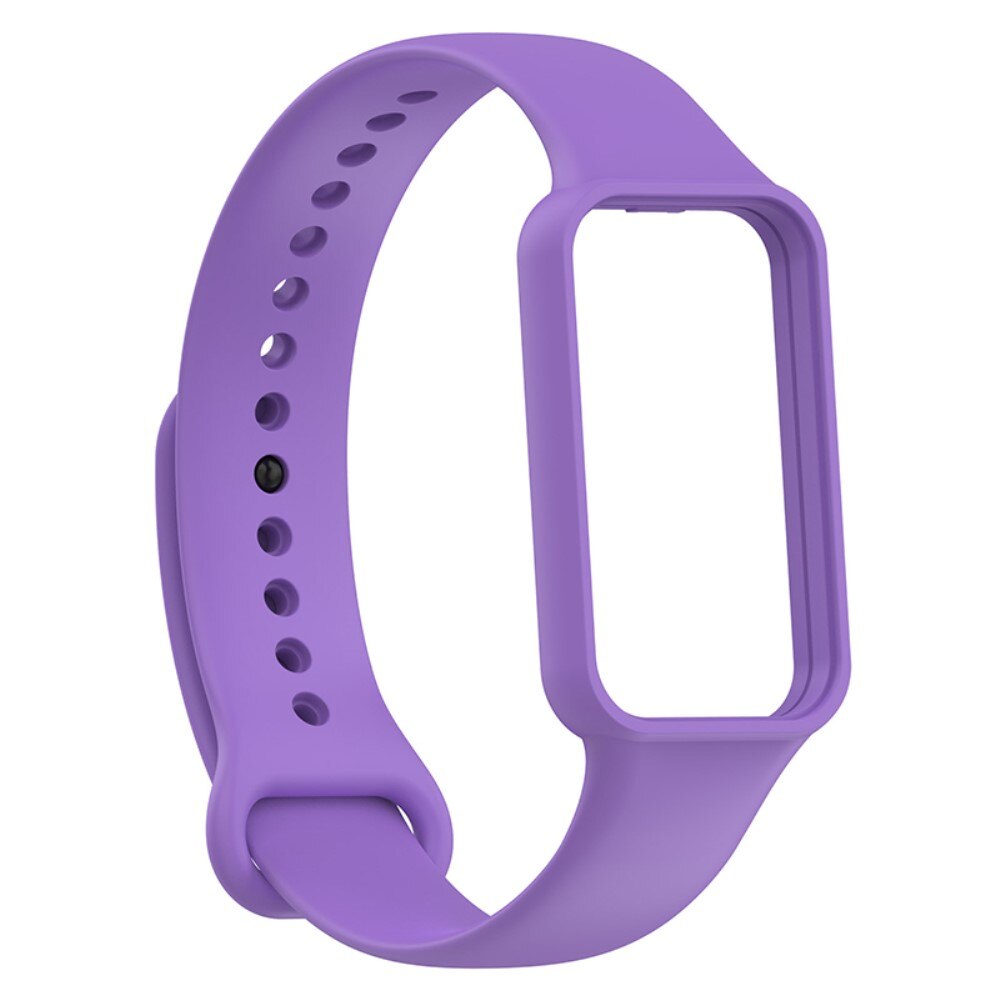 Bracelet en silicone pour Amazfit Band 7, violet