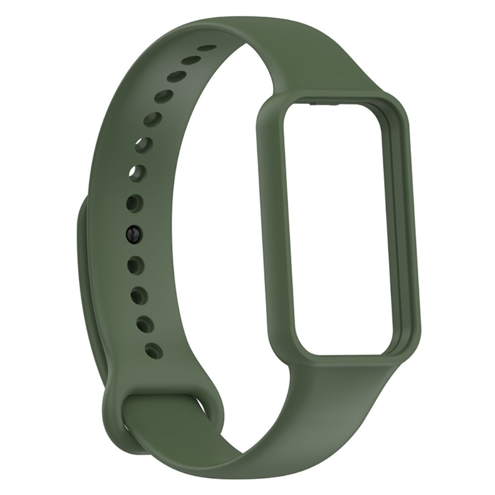 Bracelet en silicone pour Amazfit Band 7, vert