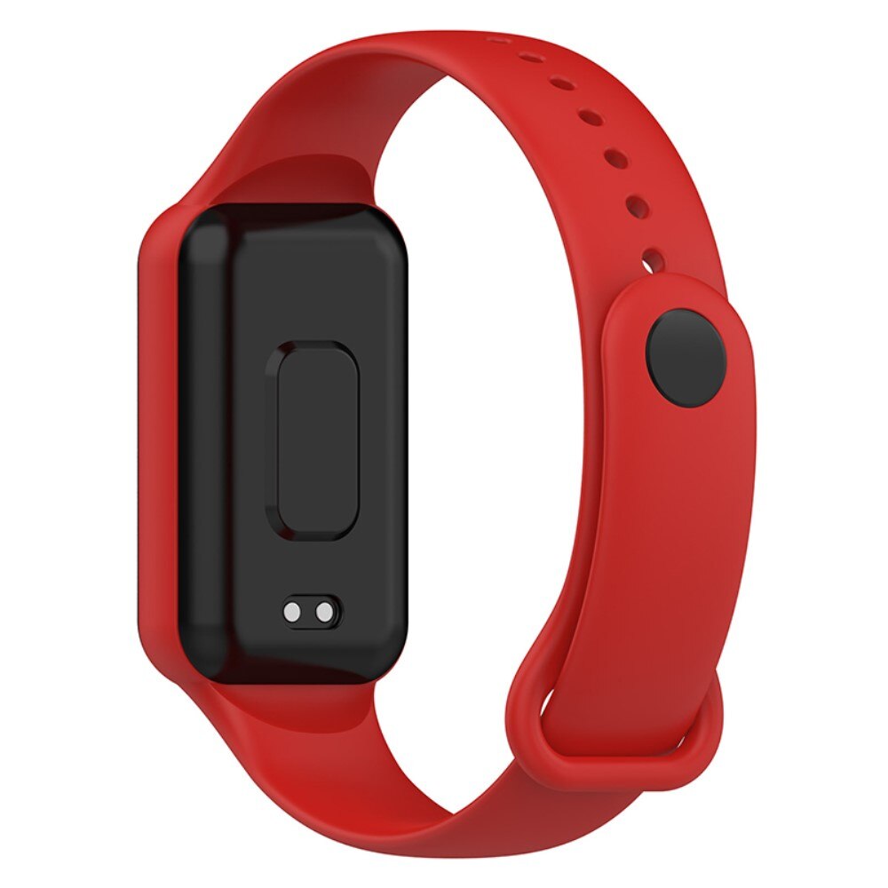 Bracelet en silicone pour Amazfit Band 7, rouge