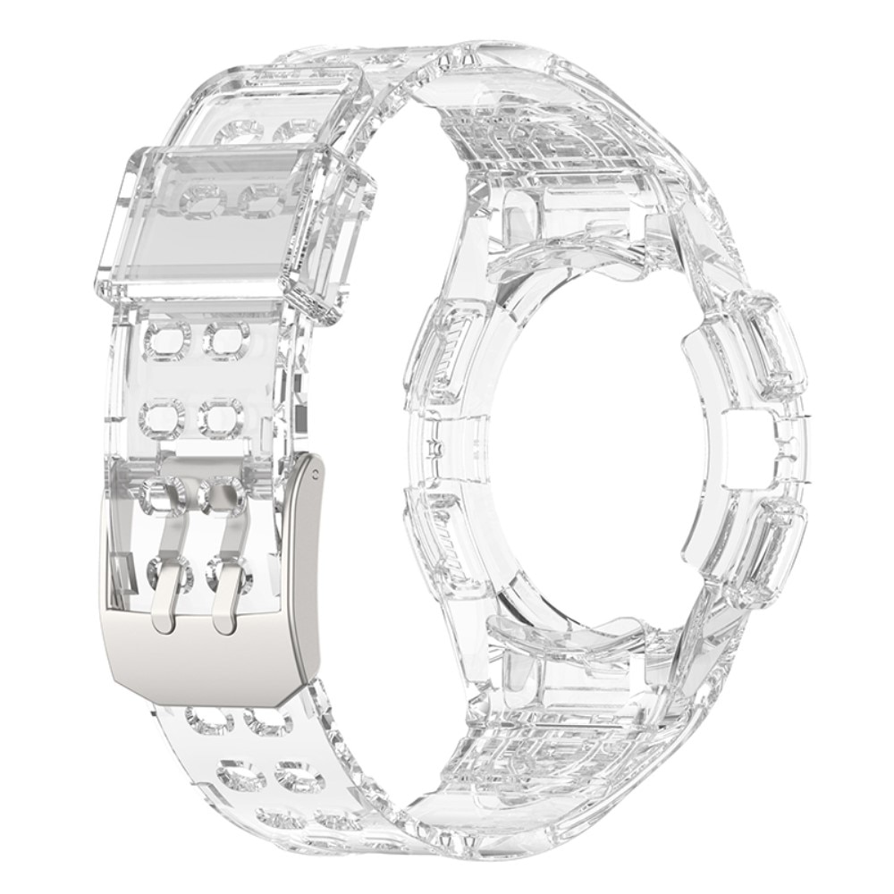 Bracelet avec coque Crystal Samsung Galaxy Watch 4 40mm Transparent