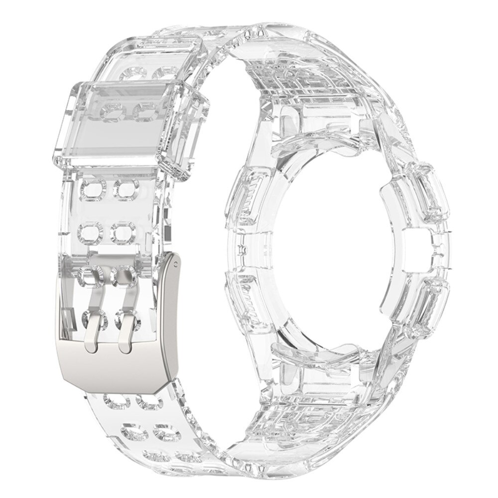 Bracelet avec coque Crystal Samsung Galaxy Watch 5 40mm Transparent