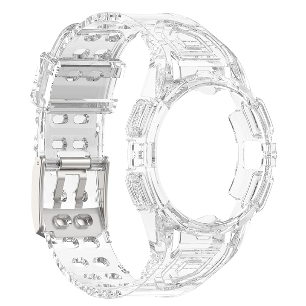 Bracelet avec coque Crystal Samsung Galaxy Watch 5 40mm Transparent