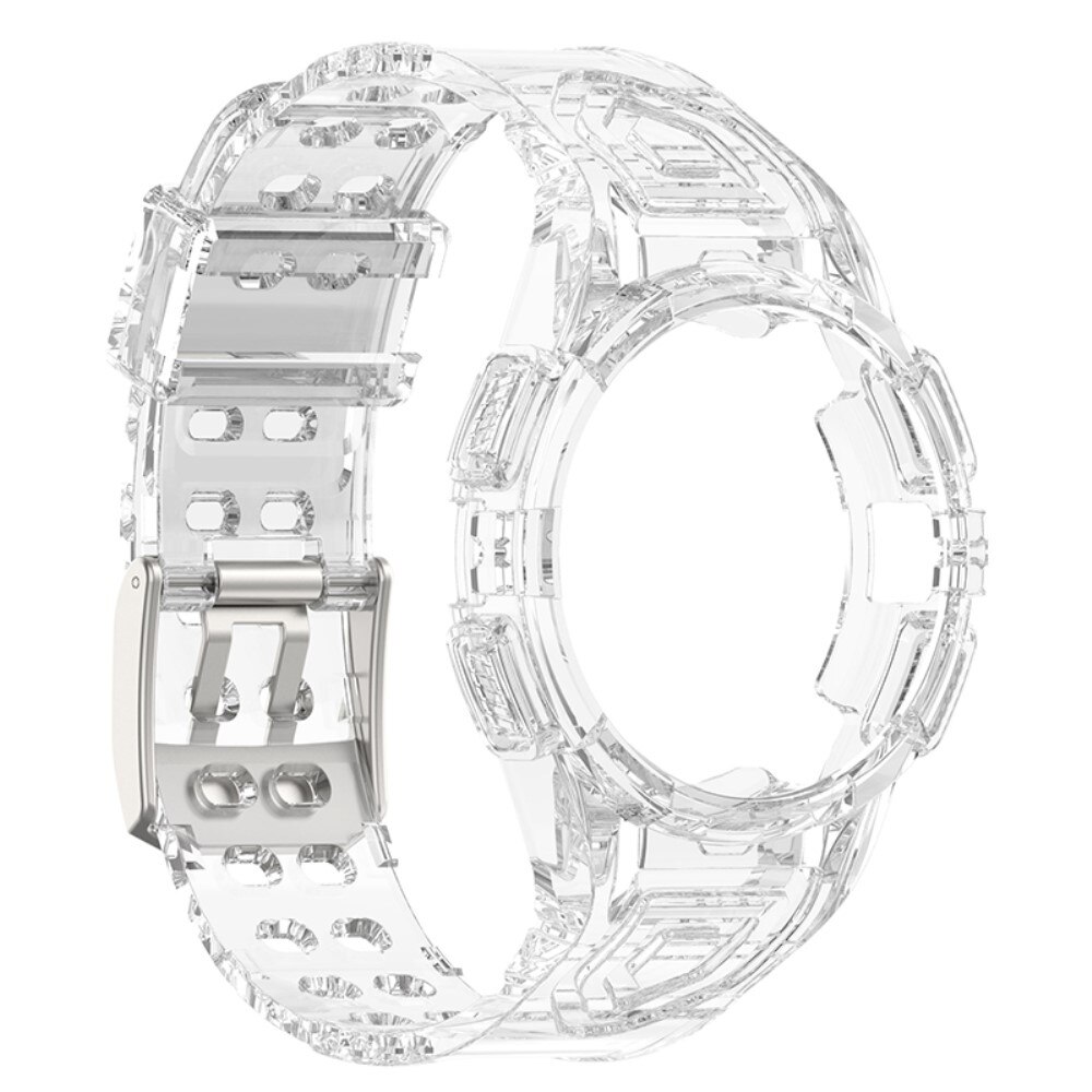 Bracelet avec coque Crystal Samsung Galaxy Watch 4/5 44mm Transparent