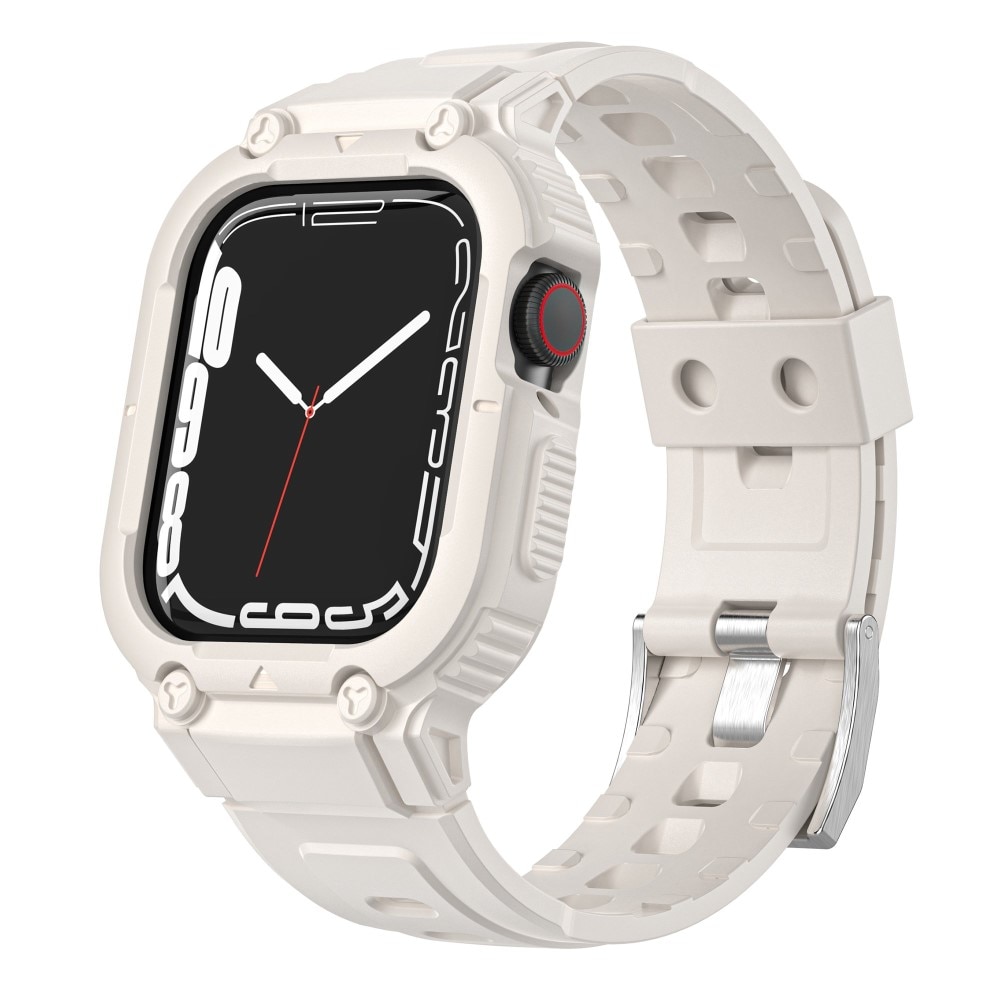 Bracelet avec coque Aventure Apple Watch 38mm, beige