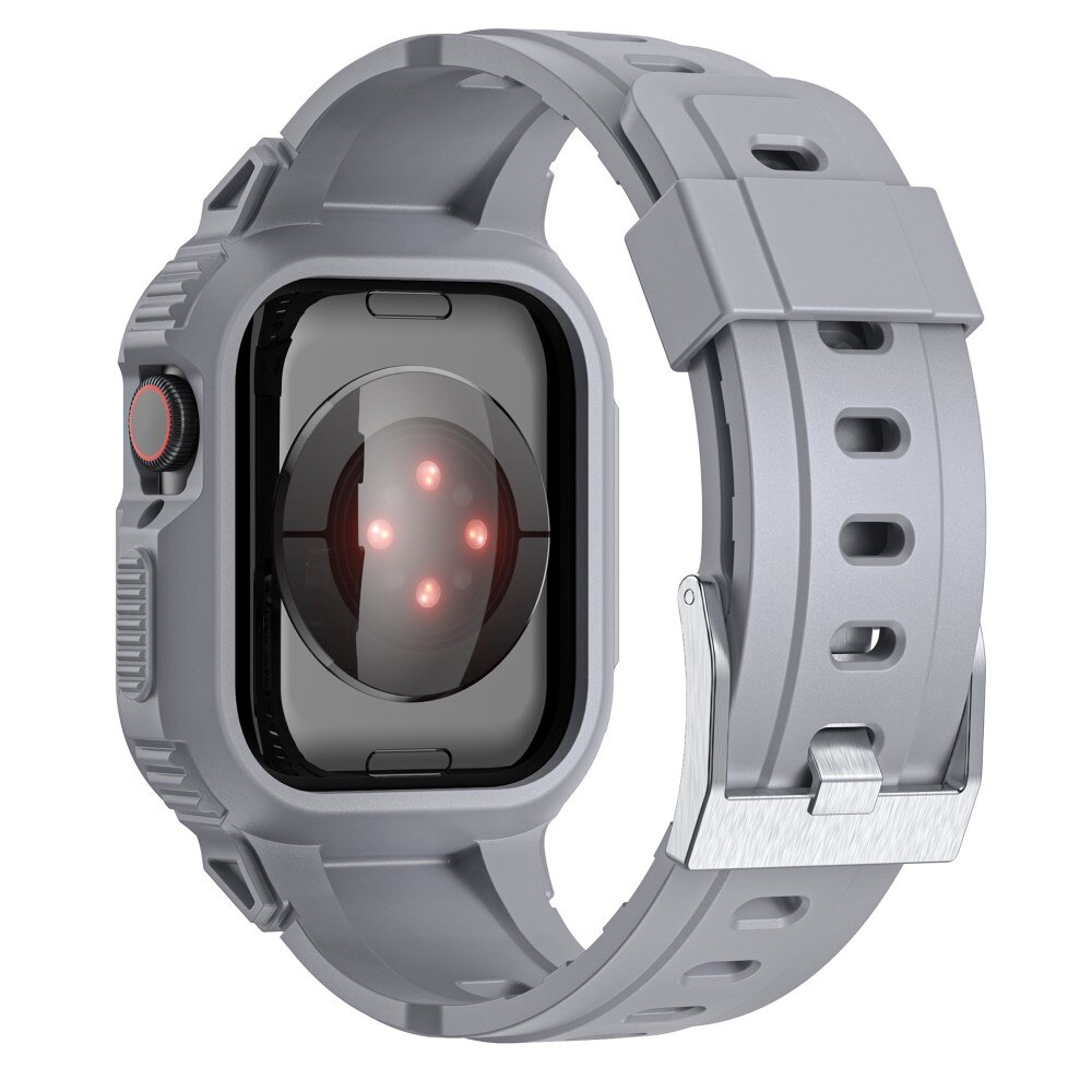 Bracelet avec coque Aventure Apple Watch Ultra 49mm Gris