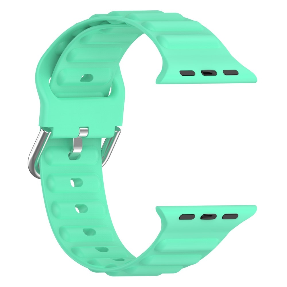 Bracele en silicone Résistant Apple Watch 38/40/41 mm Vert