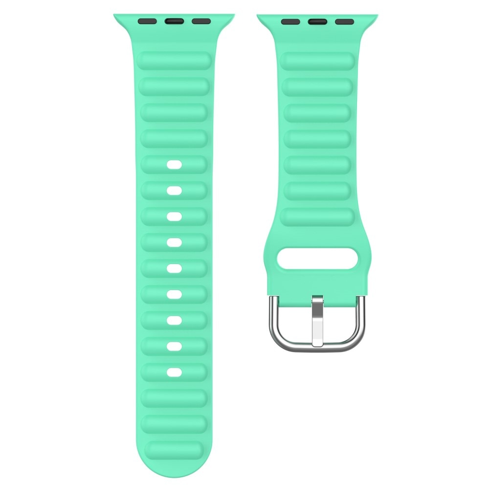 Bracele en silicone Résistant Apple Watch 38/40/41 mm Vert