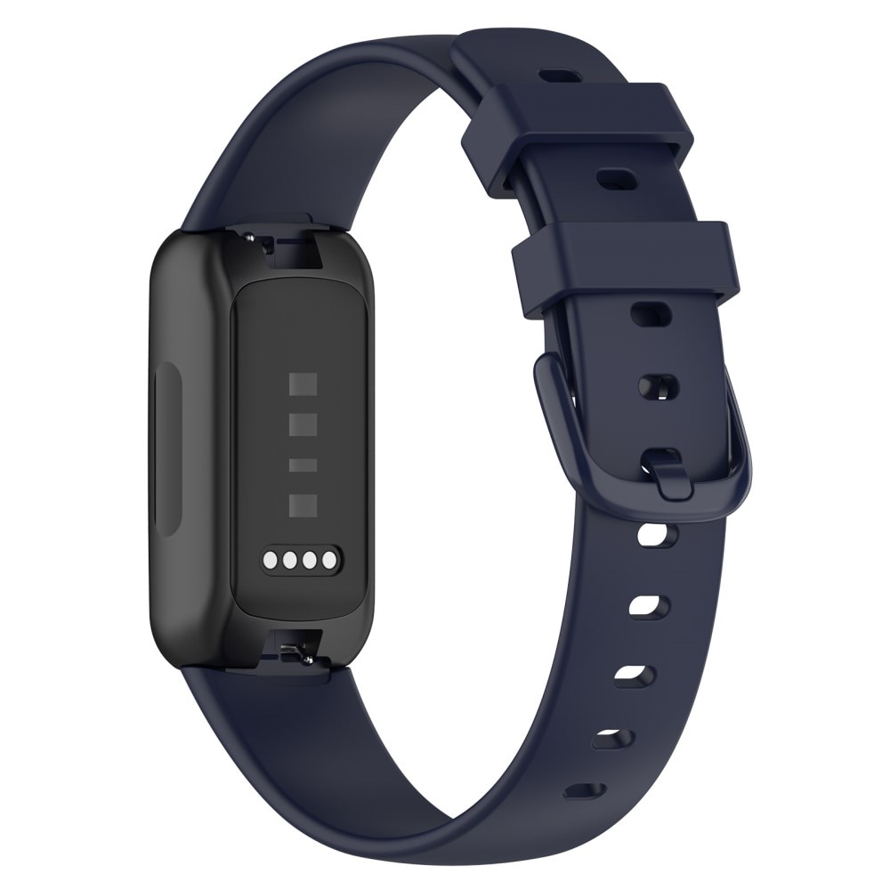 Bracelet en silicone pour (Small) Fitbit Inspire 3, bleu