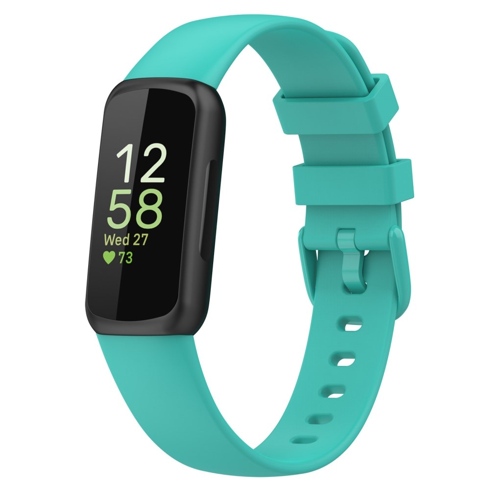 Bracelet en silicone pour (Small) Fitbit Inspire 3, bleu