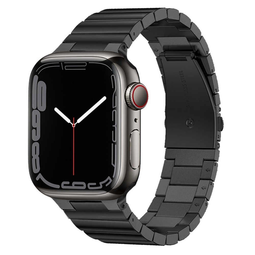 Bracelet mailllon Apple Watch 44mm, noir