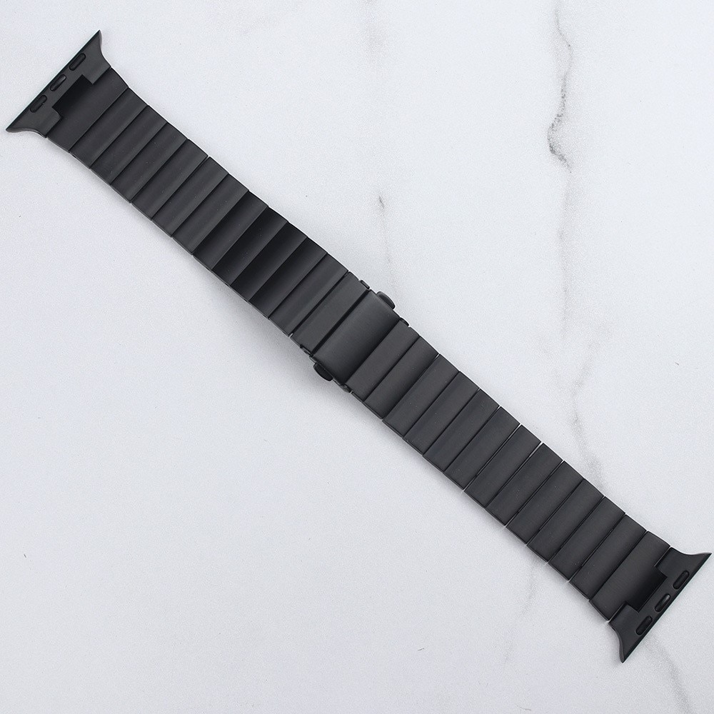 Bracelet mailllon Apple Watch Ultra 49mm, noir
