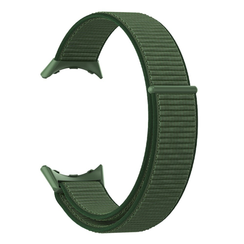Bracelet en nylon Google Pixel Watch 4 45mm, Vert