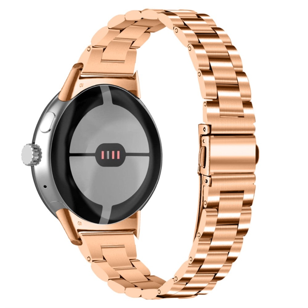 Bracelet en métal fin Google Pixel Watch 3 41mm, or rose