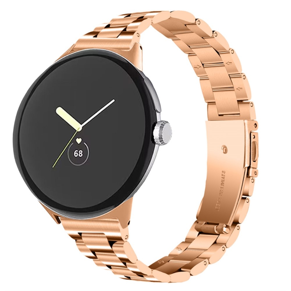 Bracelet en métal fin Google Pixel Watch 3 41mm, or rose
