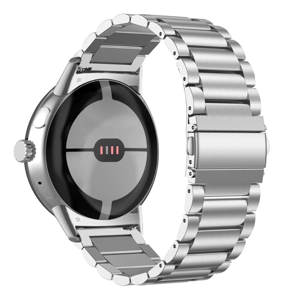 Bracelet en métal Google Pixel Watch 2, argent