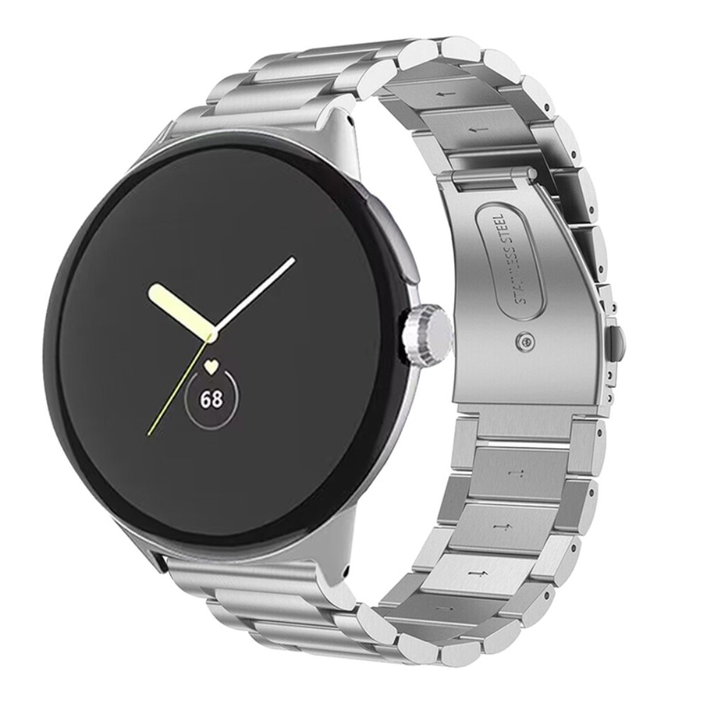 Bracelet en métal Google Pixel Watch Argent