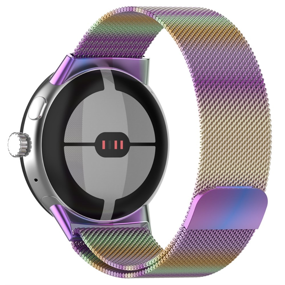 Bracelet milanais pour Google Pixel Watch 3 41mm, Multi-couleur / motif