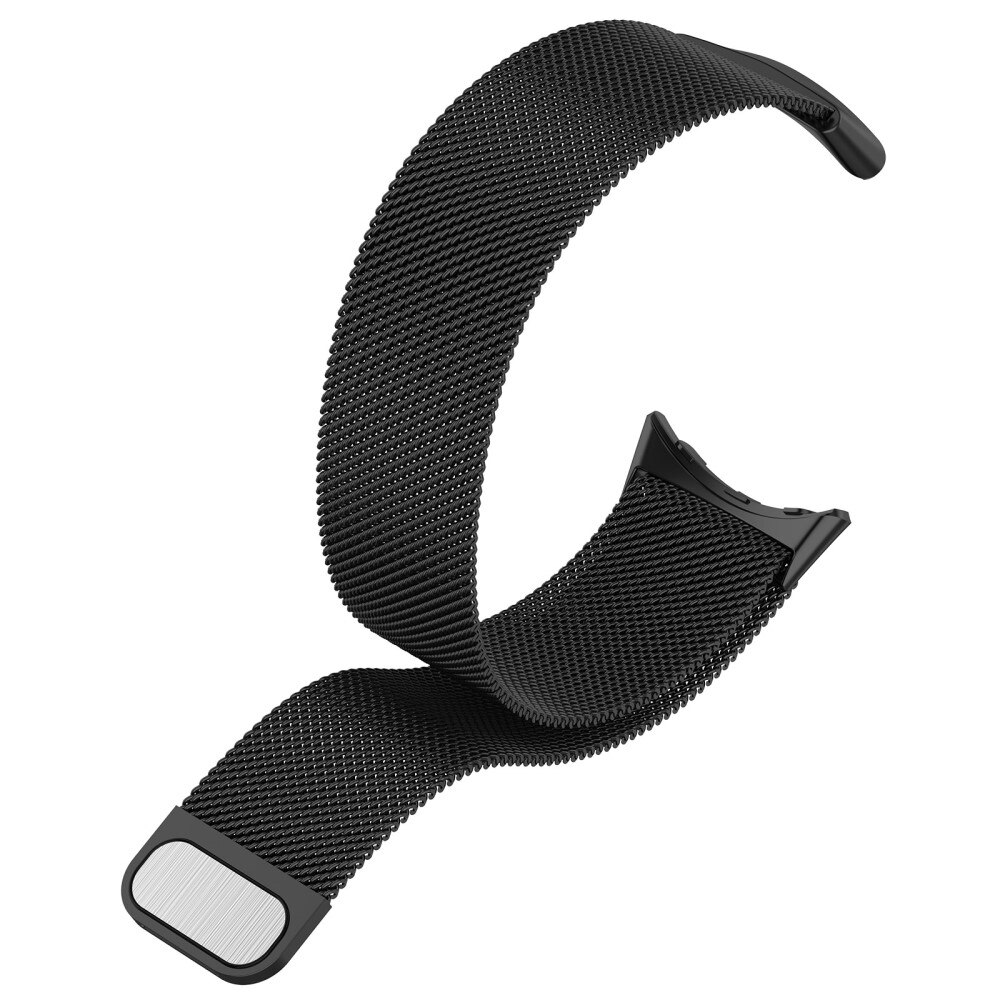 Bracelet milanais pour Google Pixel Watch 4 41mm, Noir