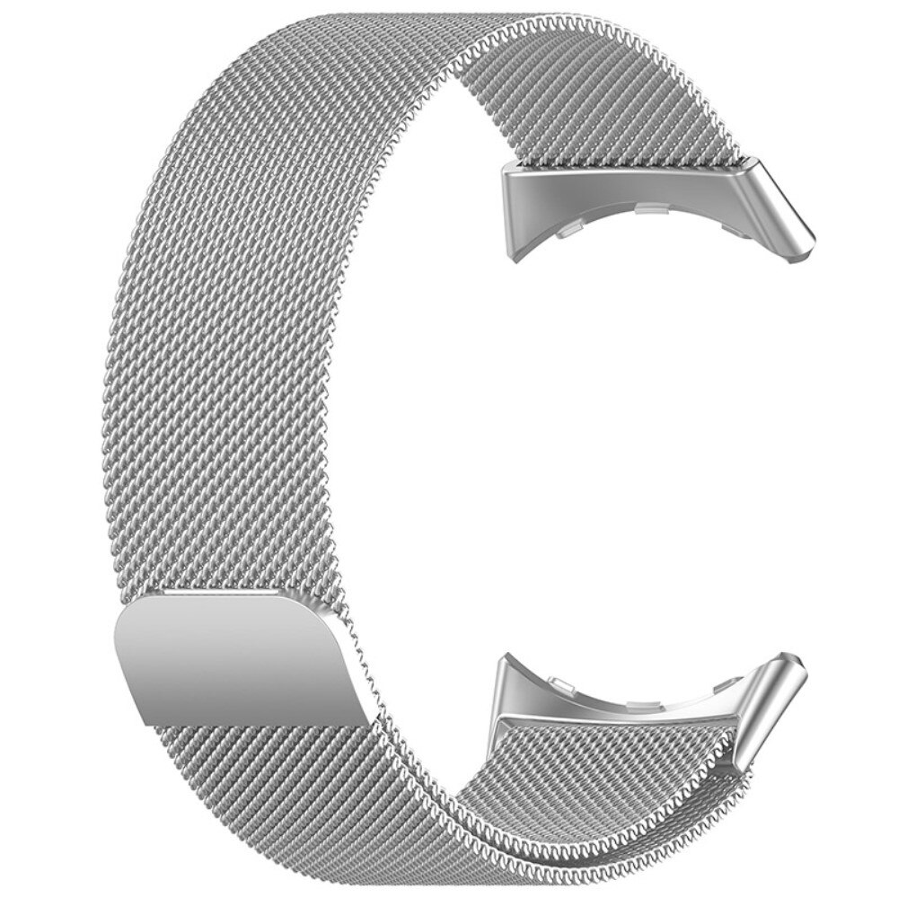 Bracelet milanais pour Google Pixel Watch 4 41mm, Argent