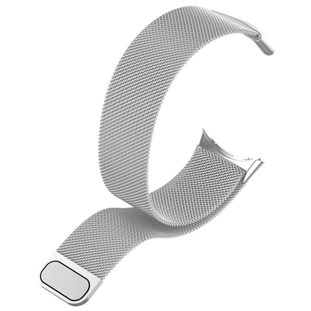 Bracelet milanais pour Google Pixel Watch 4 41mm, Argent