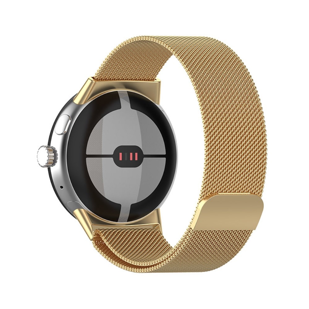 Bracelet milanais pour Google Pixel Watch 2, or