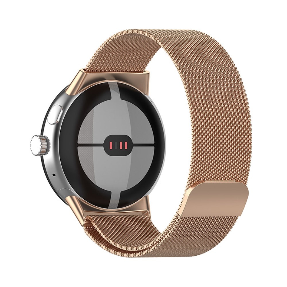 Bracelet milanais pour Google Pixel Watch 4 41mm, Or rose