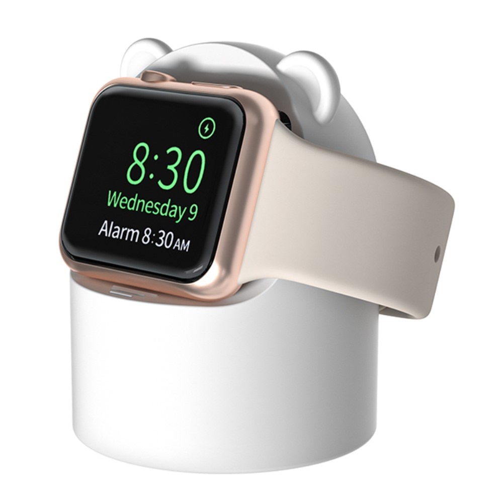 Support de Charge Apple Watch, ours polaire blanc