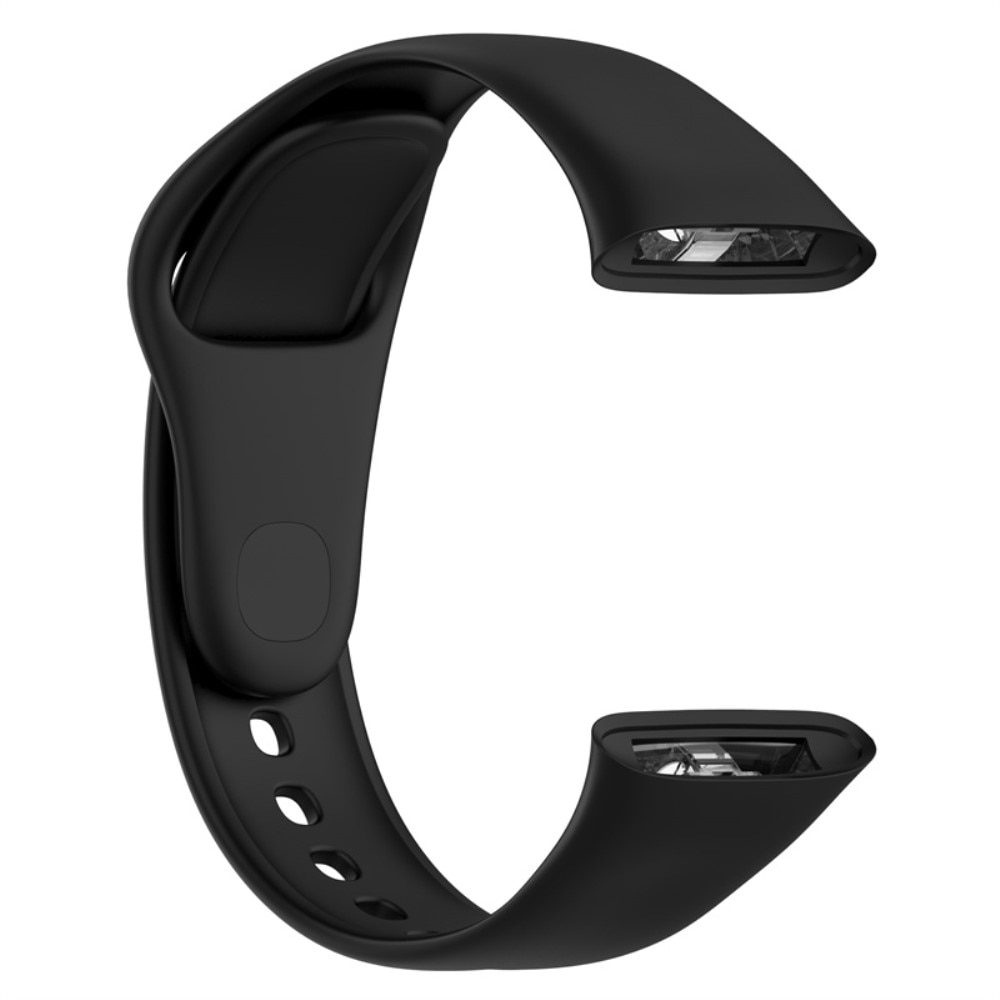 Bracelet en silicone pour Xiaomi Redmi Watch 3, Noir