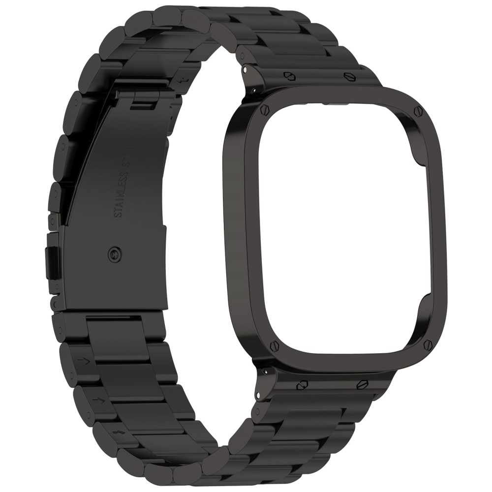 Bracelet en métal Xiaomi Redmi Watch 3, noir