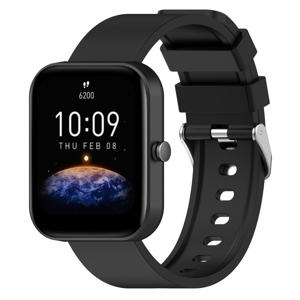 Bracelet en silicone OnePlus Nord Watch, noir
