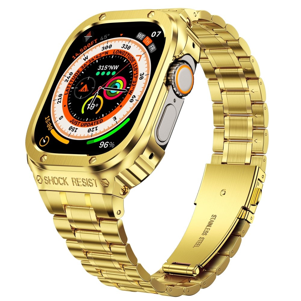 Bracelet Full Metal Apple Watch 44mm, or