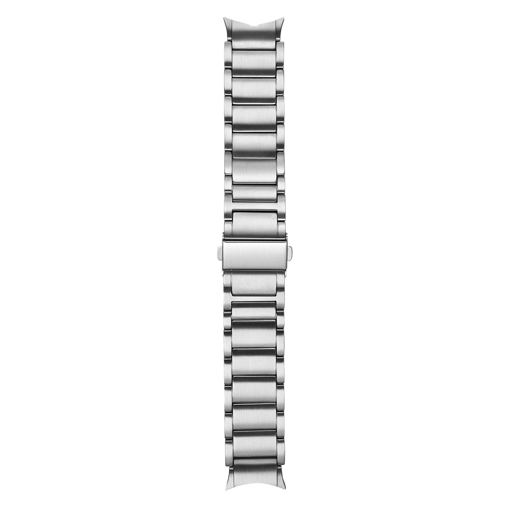 Full Fit Bracelet en titane Samsung Galaxy Watch 5 Pro 45mm, argent