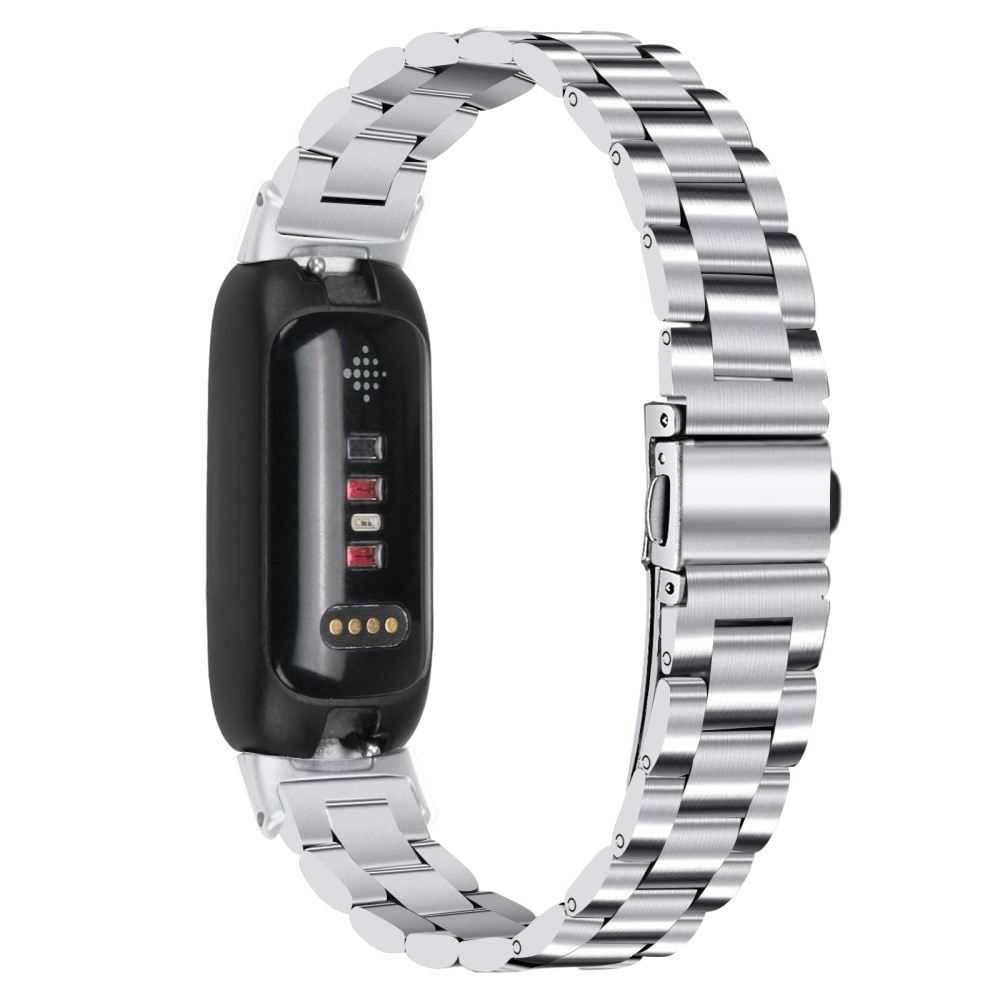 Bracelet en métal Fitbit Inspire 3, argent