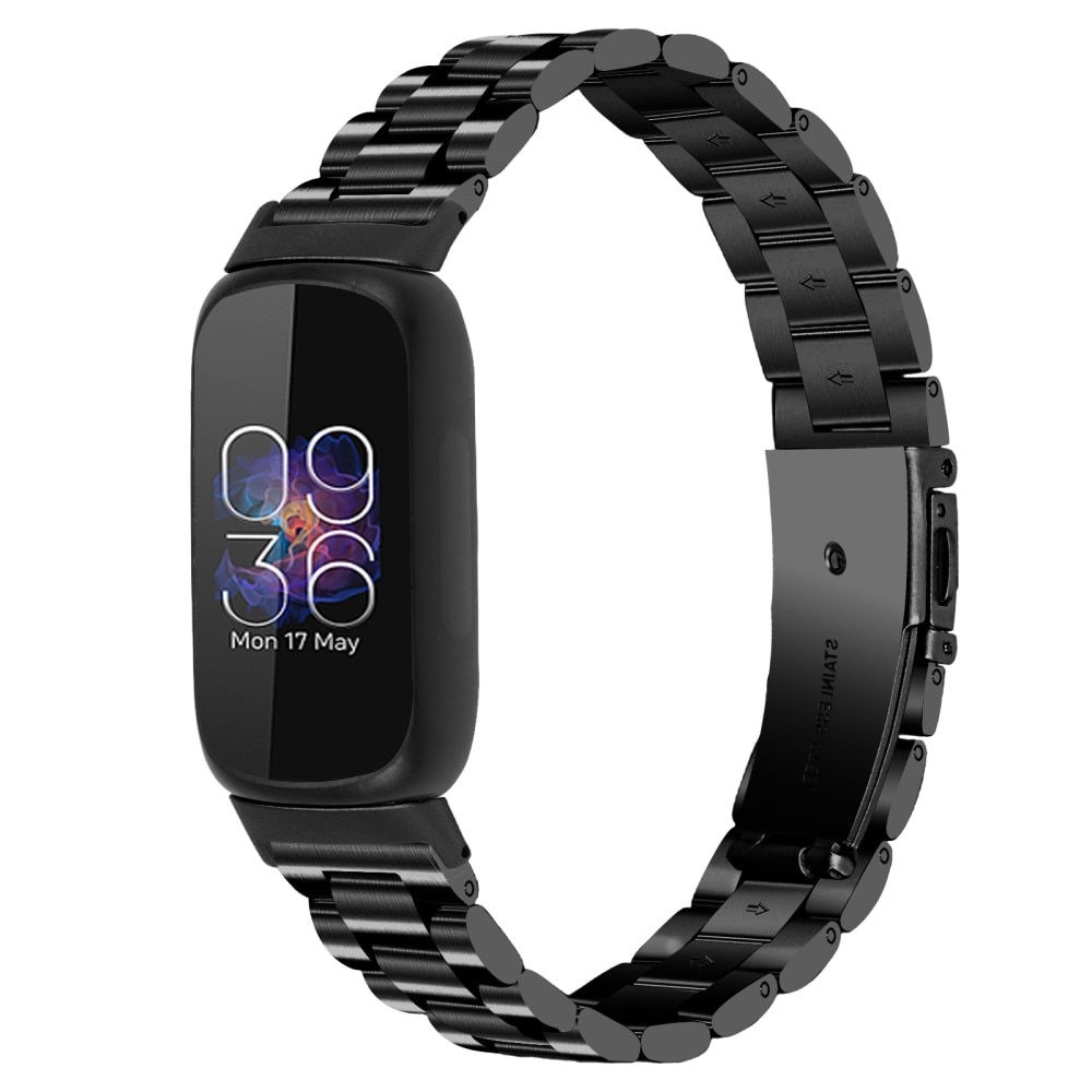 Bracelet en métal Fitbit Inspire 3, noir