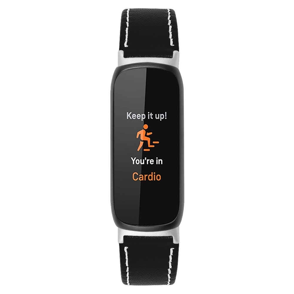 Bracelet en cuir Fitbit Inspire 3, Noir
