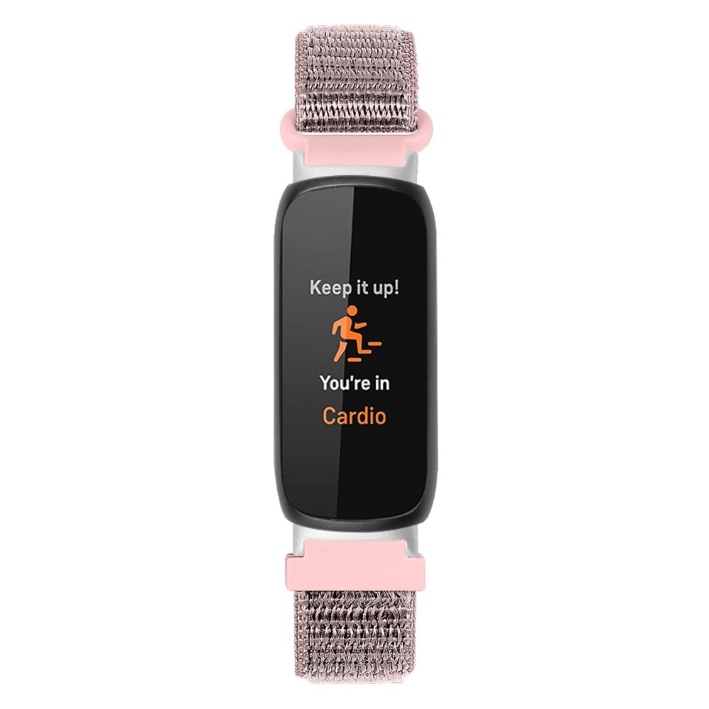 Bracelet en nylon Fitbit Inspire 3, Rose