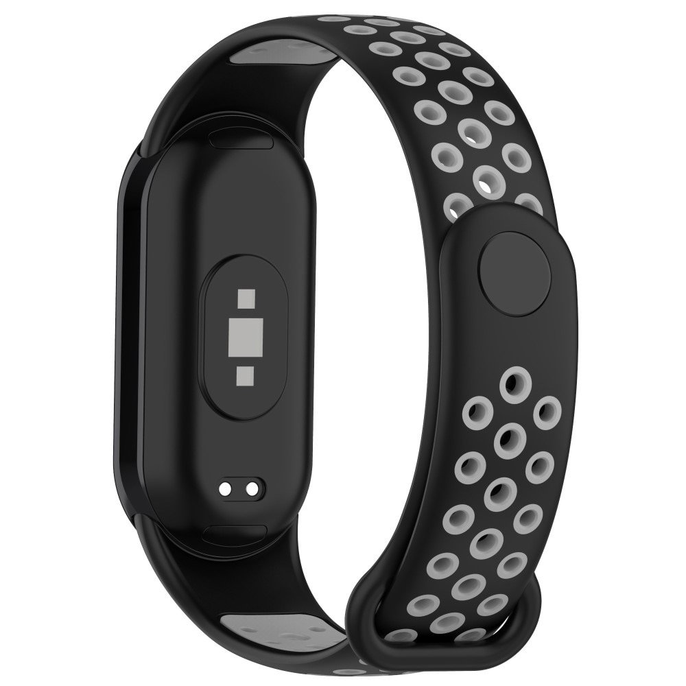 Sport Bracelet en silicone Xiaomi Smart Band 8, gris