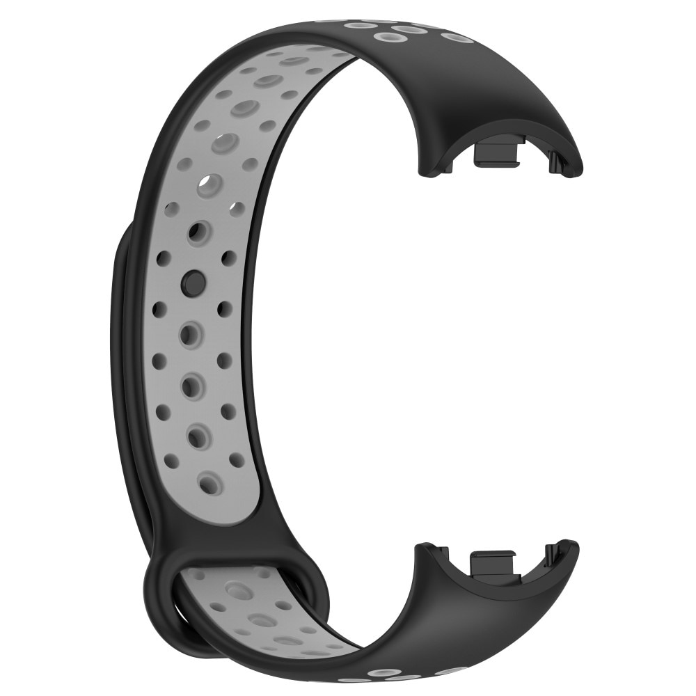Sport Bracelet en silicone Xiaomi Smart Band 8, gris
