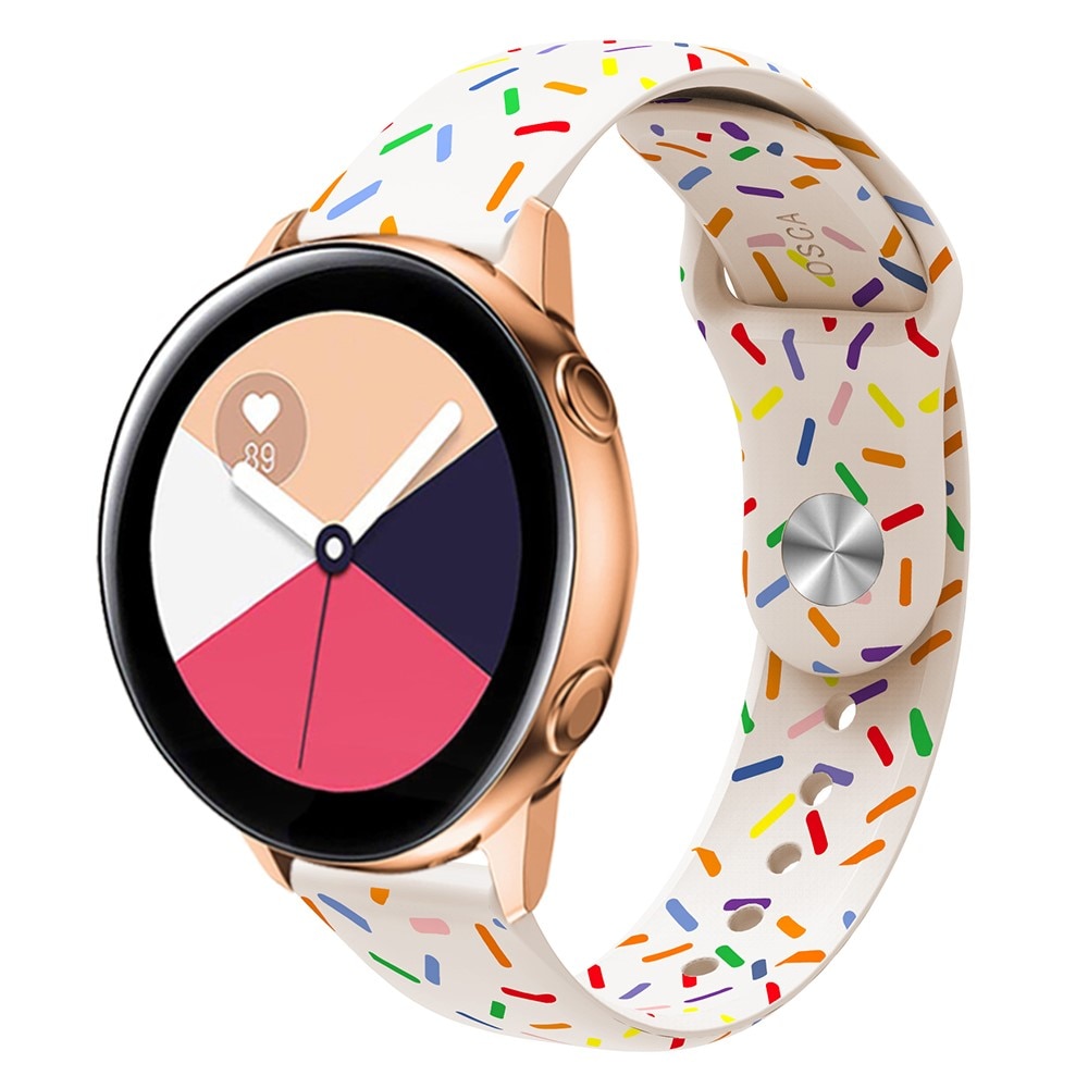 Bracelet en silicone pour Xiaomi Watch S3, Multi-couleur / motif